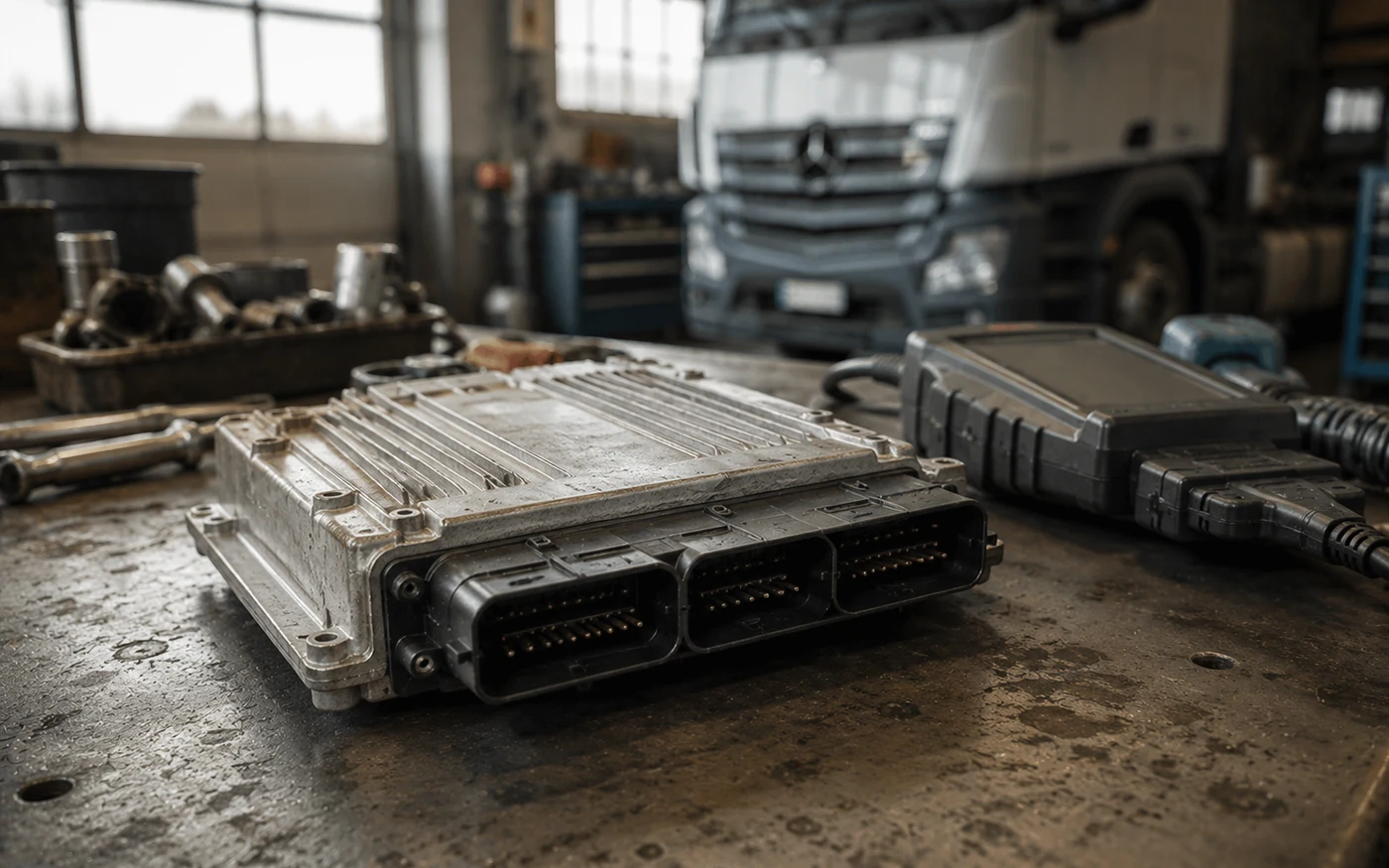 Блоки управления Mercedes-Benz: какие бывают на Actros и Atego, как отличить отказ по симптомам и подобрать замену